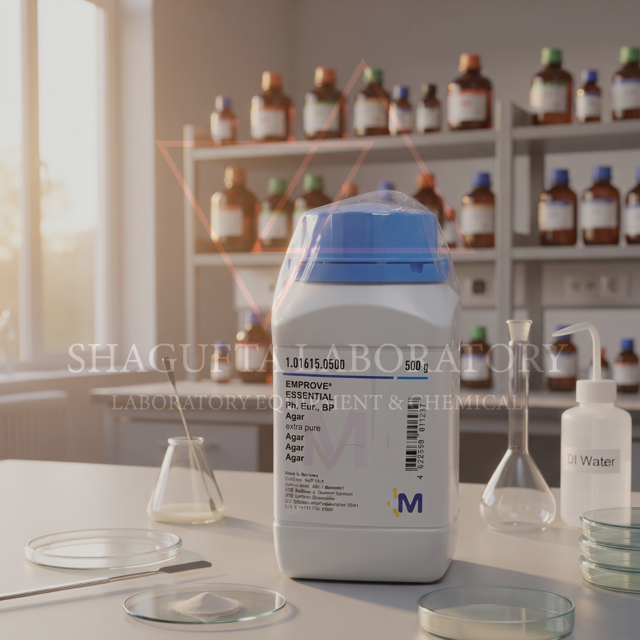 Agar Extra Pure EMPROVE® ESSENTIAL Merck 101615 500g – Media Kultur Mikrobiologi Laboratorium