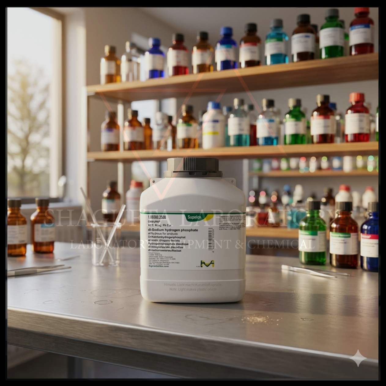 di - Sodium Hydrogen Phosphate Anhydrous 106586 MERCK 25GR (REPACK)