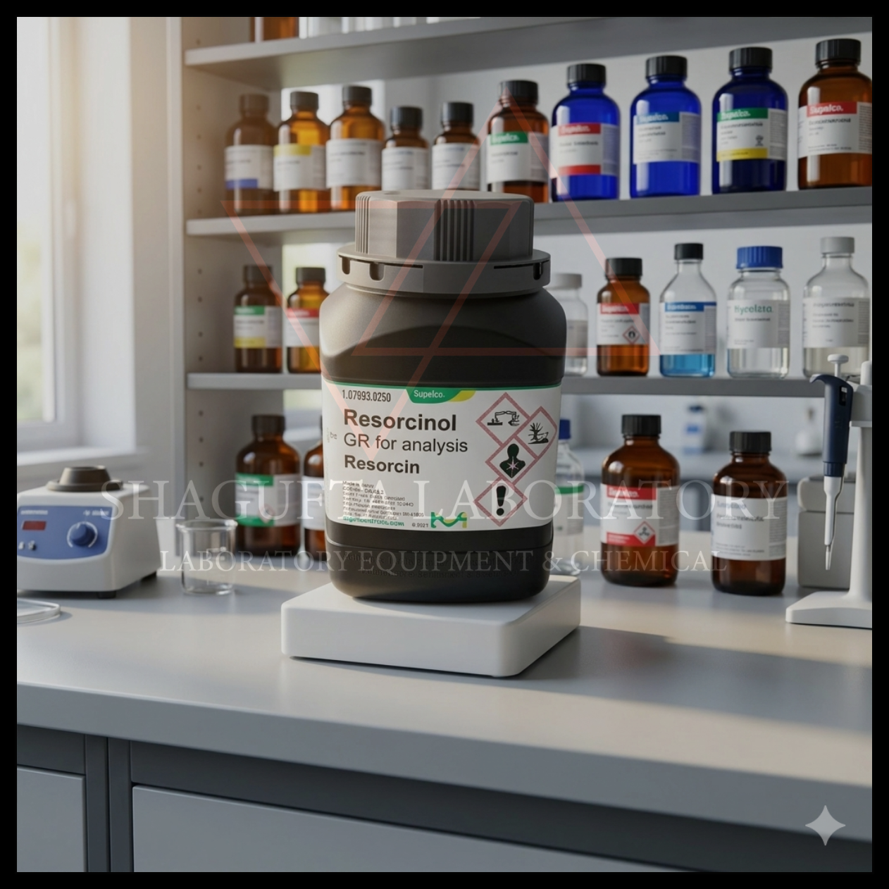 Resorcinol GR for Analysis Merck 107593 – Resorsinol Pro Analis 10Gram (REPACK)