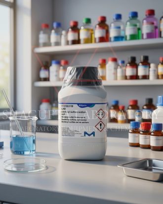 Sodium Dodecyl Sulfate (SDS) Merck Millipore 1137601000 adalah surfaktan anionik berkualitas tinggi untuk aplikasi biokimia, SDS-PAGE, analisis protein, penelitian laboratorium, dan QC industri. Kemasan 1 kg cocok untuk kebutuhan laboratorium rutin, penelitian intensif, dan penggunaan industri profesional.