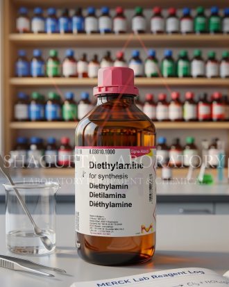 Diethylamine for synthesis Sigma Aldrich kode 803010 merupakan bahan kimia laboratorium berkualitas tinggi untuk kebutuhan sintesis organik, penelitian, quality control, dan aplikasi industri. Cocok digunakan pada laboratorium pendidikan, farmasi, kimia, dan institusi penelitian profesional.