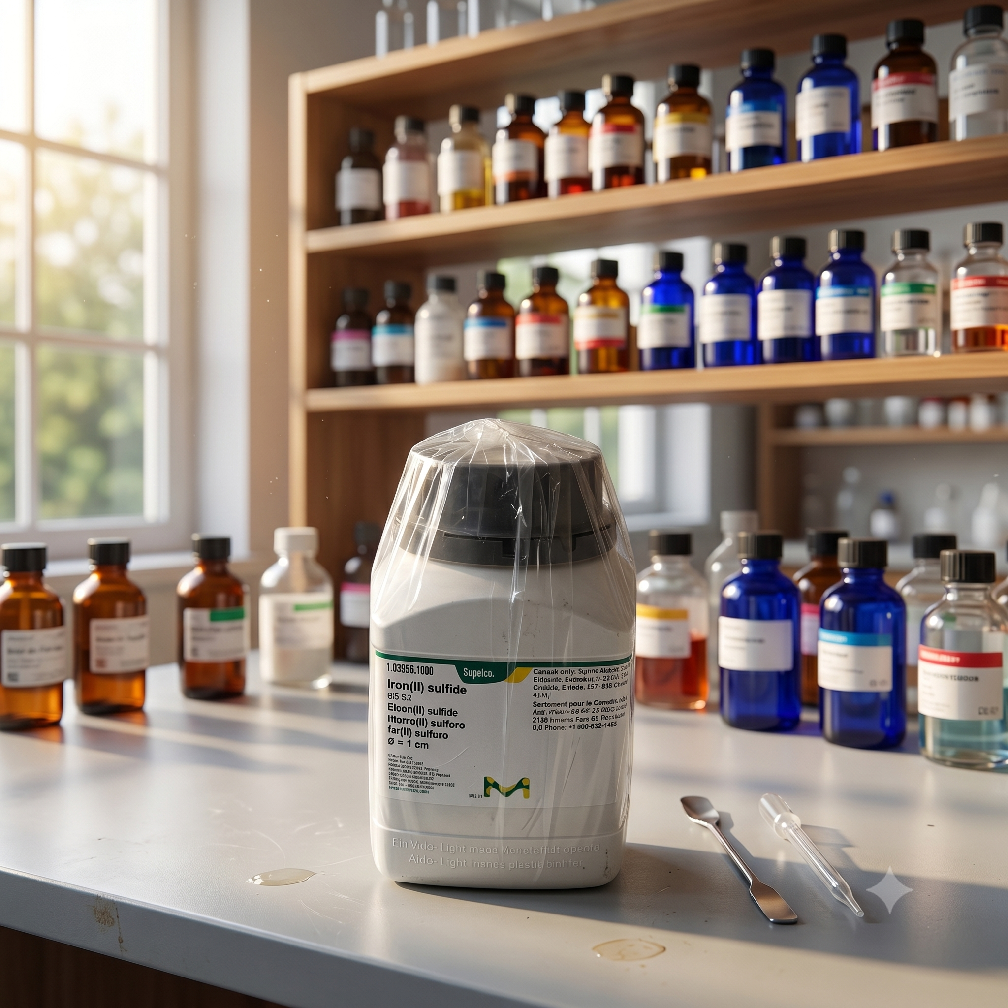 Iron(III) Chloride Hexahydrate EMSURE® Merck Cat. No. 103943 merupakan reagent analytical grade berkualitas tinggi untuk kebutuhan analisis laboratorium, sintesis kimia, quality control, penelitian, dan aplikasi industri. Memenuhi standar ACS Reag. Ph Eur untuk penggunaan profesional dan institusional.