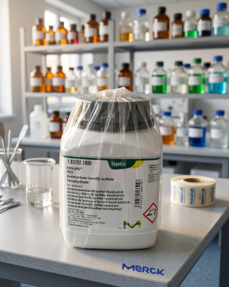 Ammonium Iron(II) Sulfate Hexahydrate for Analysis – merck Supelco EMSURE 1.03792 1GR (REPACK)