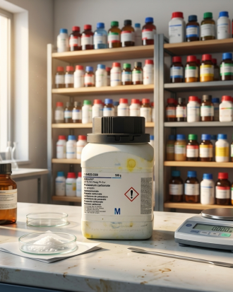 Potassium Carbonate (Kalium Karbonat) EMSURE® Merck 104928 merupakan bahan kimia analytical grade berkualitas tinggi untuk kebutuhan laboratorium, penelitian, quality control, pendidikan, dan industri. Memenuhi standar ACS, ISO, dan Reag. Ph Eur untuk aplikasi analisis presisi tinggi dan penggunaan profesional.