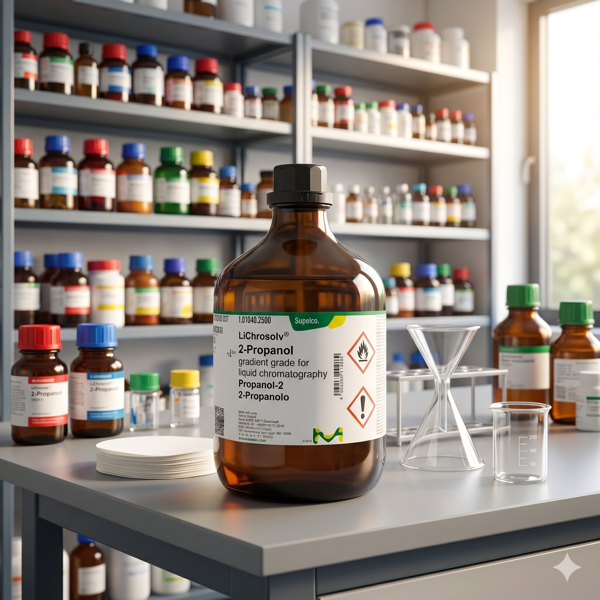 2-Propanol LiChrosolv® Merck 2.5L – Gradient Grade for Liquid Chromatography Original