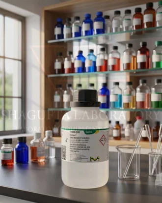 Zinc Standard Solution 500 mL 119806 | Larutan Standar Seng (Zn) untuk AAS, ICP-OES & ICP-MS | SHAGUFTA LABORATORY