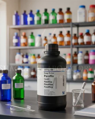 Paraffin Liquid 1 Liter 107162 – Parafin Cair Laboratorium untuk Penelitian, QC, Pendidikan & Industri | SHAGUFTA LABORATORY