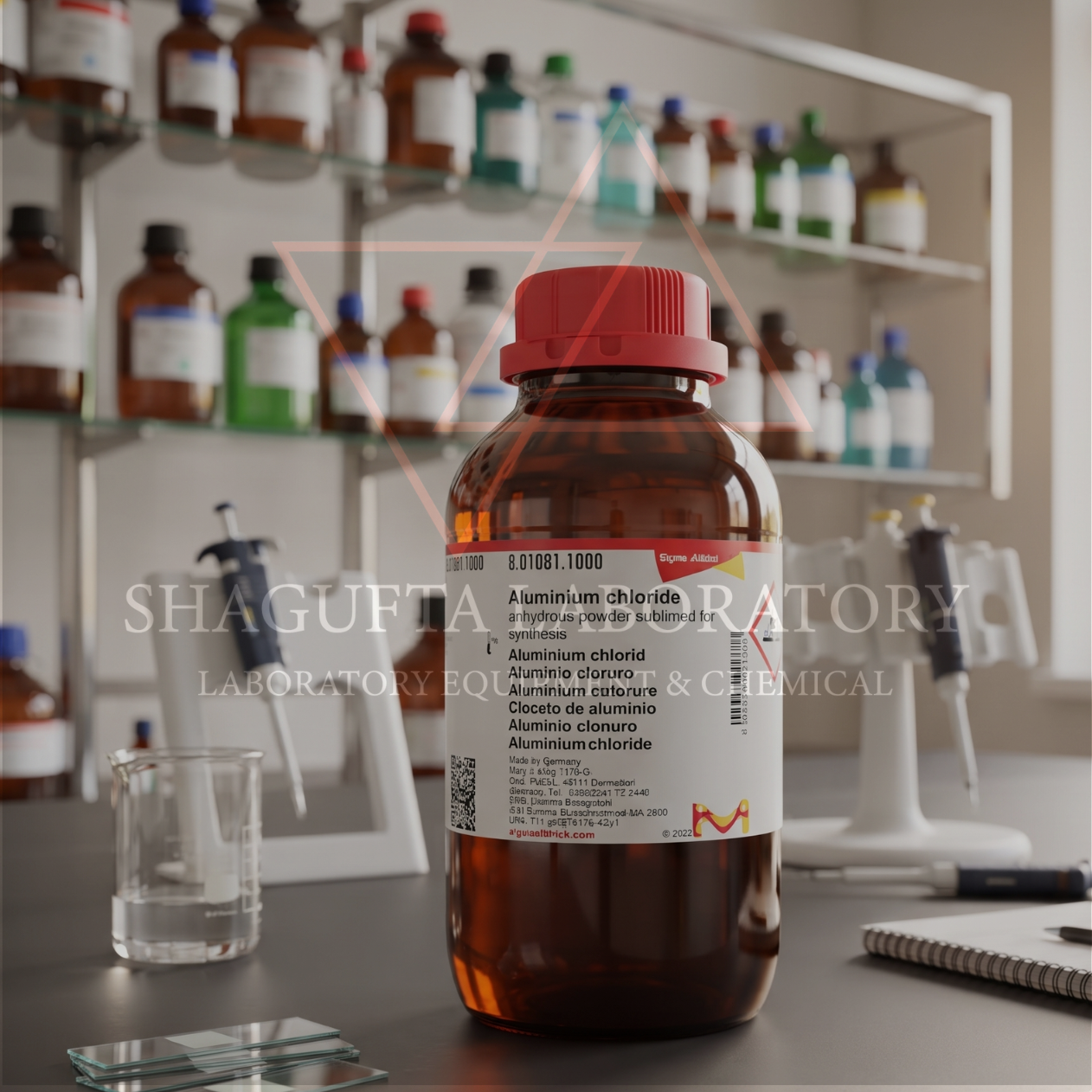 Aluminum Chloride Anhydrous for Synthesis Sigma-Aldrich 1KG 801081 | Aluminium Chloride Laboratorium