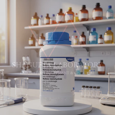Merck 105910 Maltose Monohydrate 500GR Suitable for Microbiology – Maltose Monohydrate / Maltosa Monohidrat / Maltose Hydrate / C₁₂H₂₂O₁₁·H₂O