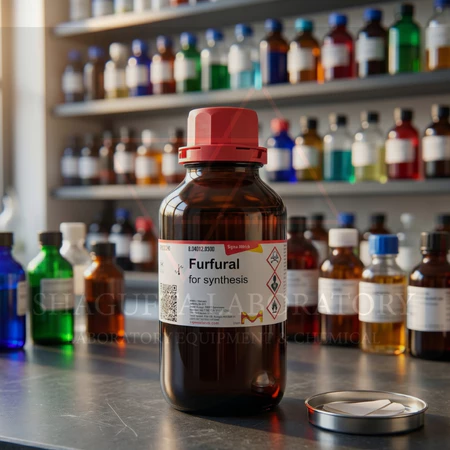 FURFURAL 50ML 804012 | SHAGUFTA LABORATORY | Reagen Kimia Laboratorium untuk Penelitian, QC & Sintesis Organik (REPACK)