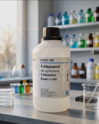 1-HEXANOL 50ML 804393 | SHAGUFTA LABORATORY | Reagen Kimia Laboratorium untuk Sintesis, Analisis & Penelitian (REPACK)