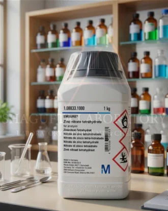 Merck EMSURE® 108833 Zinc Nitrate Tetrahydrate for Analysis 15GR / Zinc Nitrat Tetrahidrat / Zn(NO₃)₂·4H₂O Analytical Grade (REPACK)